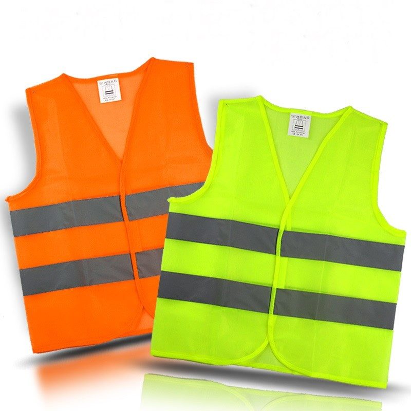Safety Vest Jacket with Reflective Strips