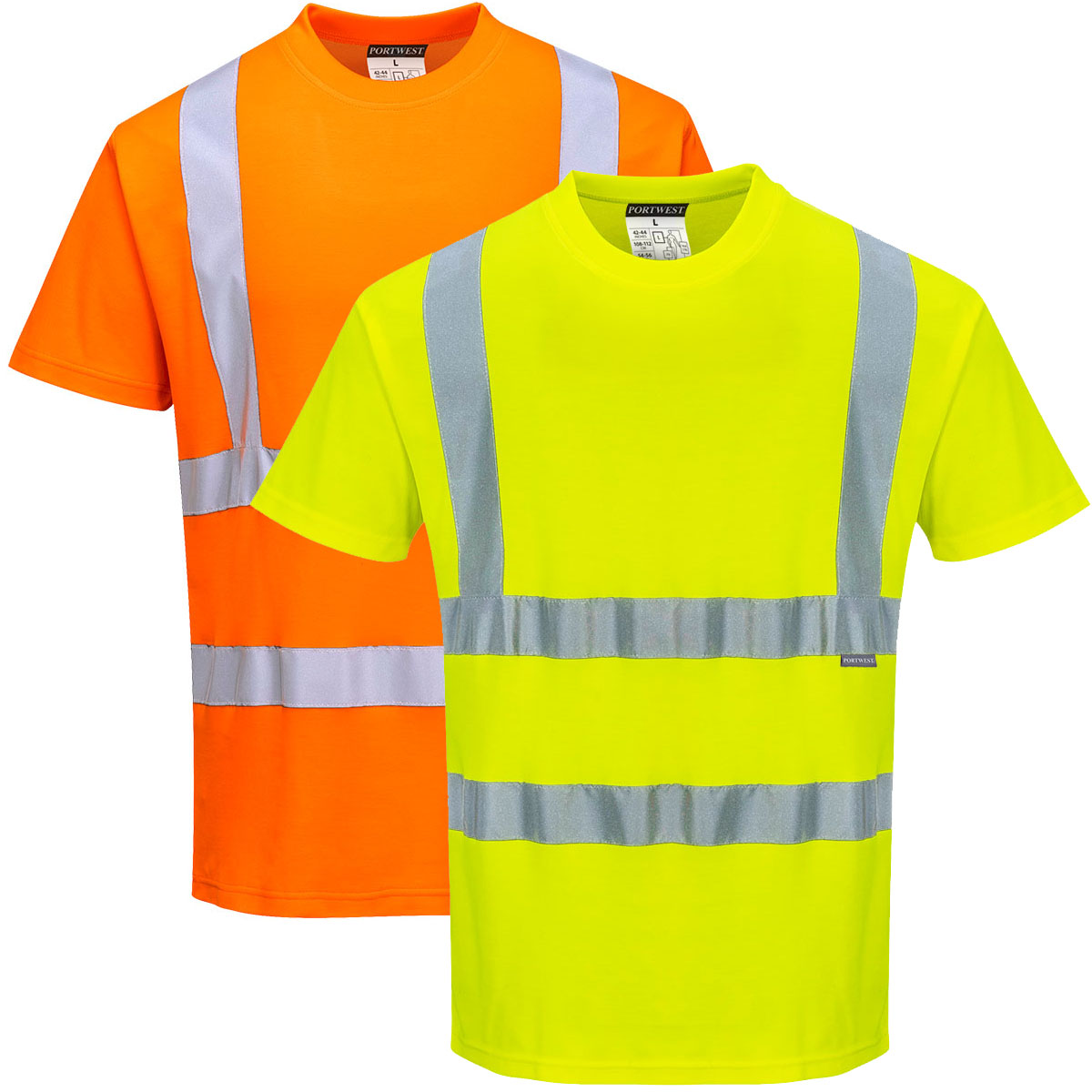 High Visibility T-Shirt (Round Collar)